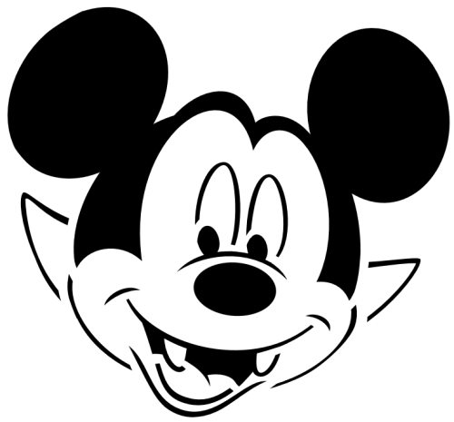 Free Printable Mickey Minnie Mouse Pumpkin carving stencils patterns