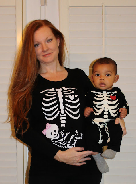 Do It Yourself halloween costumes for pregnant and newborn babies