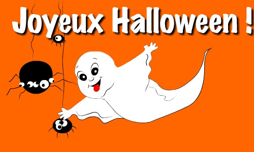 Joyeux halloween- happy halloween in french animated gif Images