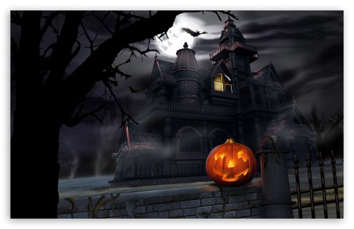 Halloween full moon hd wallpapers images pics for PC mobile