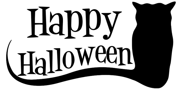 Free Printable happy halloween banner clipart template png images