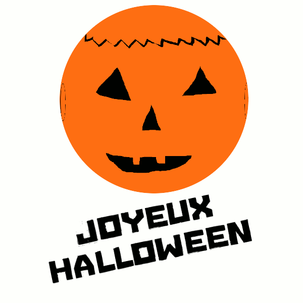 Joyeux halloween- happy halloween in french animated gif Images