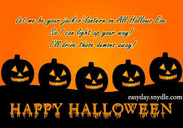 Halloween wishes quotes phrases text verses for greeting cards