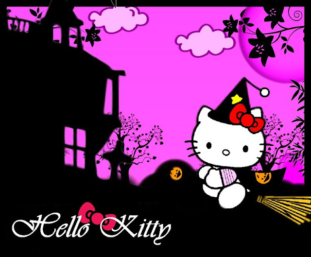 Happy halloween hello kitty images for facebook whatsapp