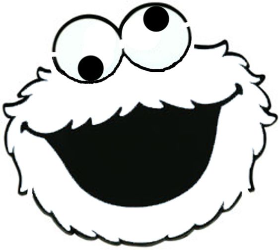 Download Free printable elmo face stencils outline cutout