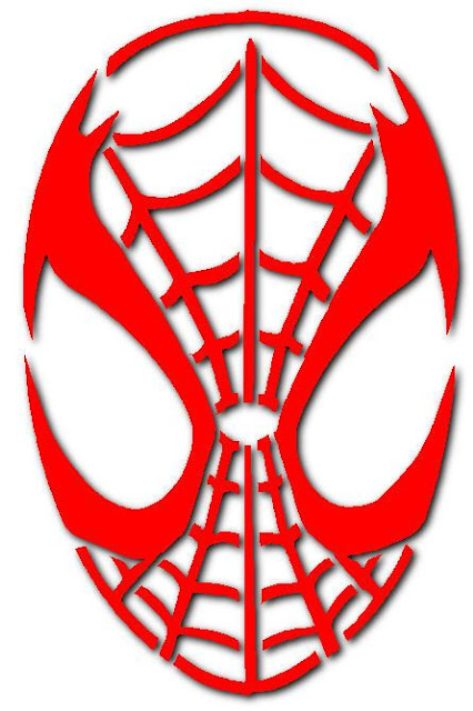 Download Free Printable spiderman pumpkin stencil Designs