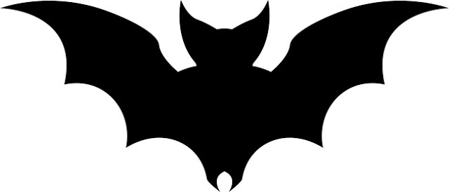 Free printable bat pumpkin carving patterns design templates