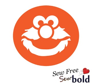 Easy Elmo face pumpkin carving stencil template free printable