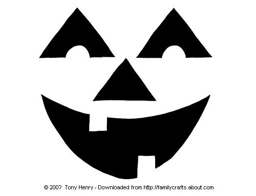 halloween pumpkin carving pictures shapes and printouts