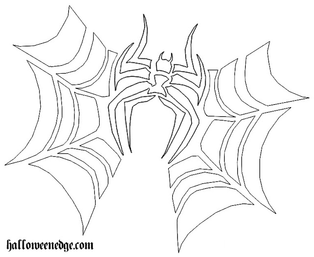 Download spider pumpkin outline pdf png clipart graphic pics