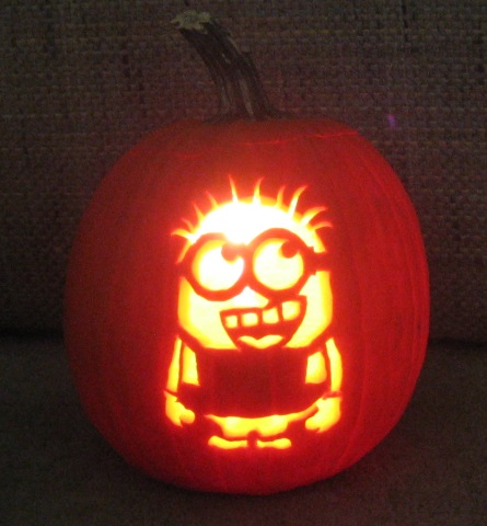 Minion pumpkin jack o lantern stencils carving pattern templates