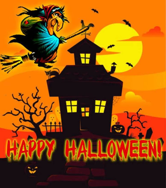 Happy Halloween 2016 wishes images for Viber Line Imo video chat app