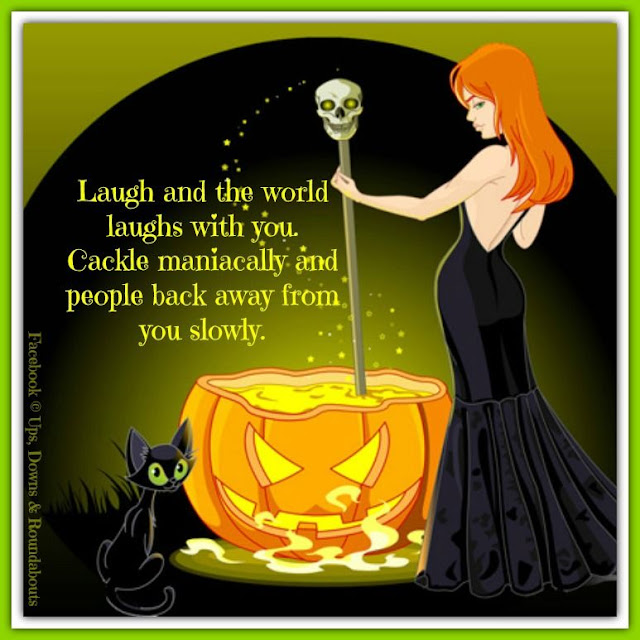 Funny halloween witch image cartoon quotes memes animated gif