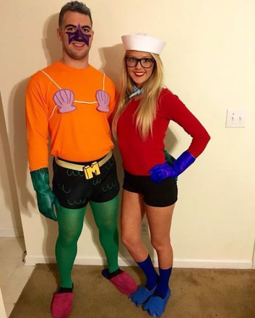 Original Diy funny couple halloween costumes ideas 2017