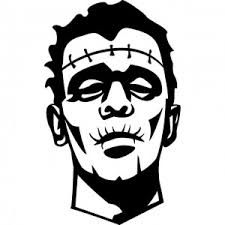 Printable frankenstein pumpkin carving pattern template free download