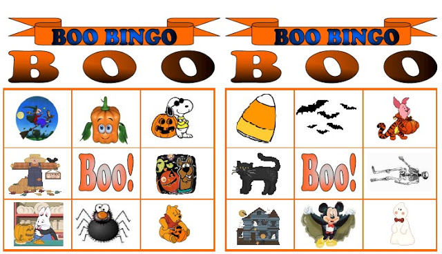 Best Printable halloween bingo cards with pictures numbers for Free