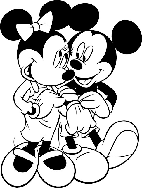 Free Downloadable Mickey Mouse coloring worksheets for students