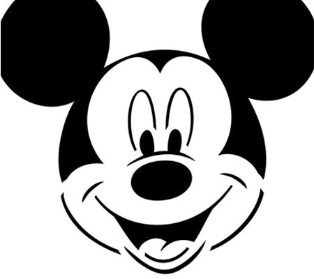 Free Printable Mickey Minnie Mouse Pumpkin carving stencils patterns