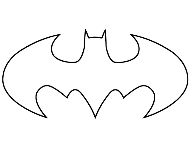 Easy Free Batman jack o lantern patterns template design printable