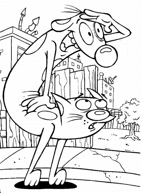 Download Nickelodeon Halloween Coloring Pages for kids Toodlers free