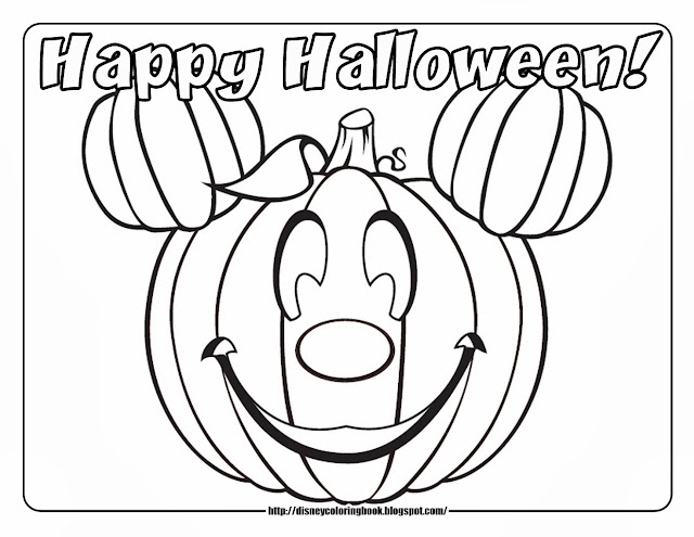 Free happy halloween coloring pages template for print kids and Adults