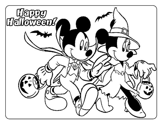 Free happy halloween coloring pages template for print kids and Adults