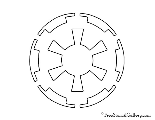 Star wars pumpkin stencils carving pattern outline free printable