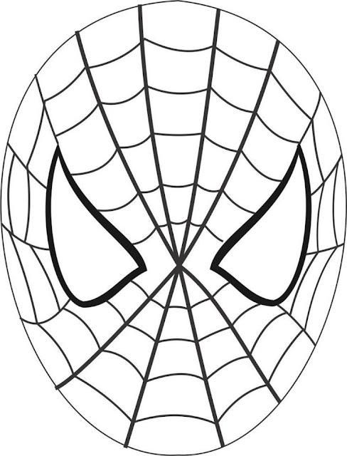 Download Free Printable spiderman pumpkin stencil Designs