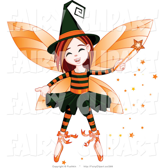 Halloween Fairy clipart gif graphics animated images for Kids