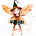 Halloween Fairy clipart gif graphics animated images for Kids