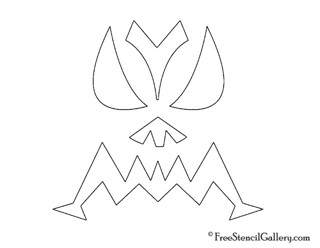 Free printable disney jack-o-lantern stencils coloring pages download