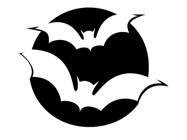 free baby vampire bat pumpkin stencil pdf download