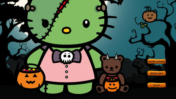 Happy halloween hello kitty images for facebook whatsapp