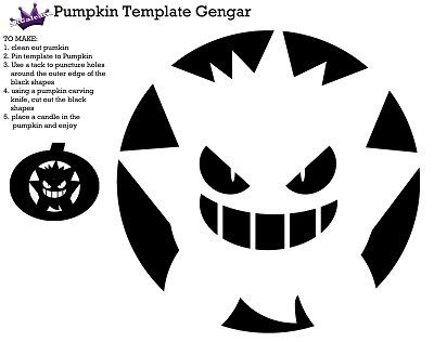 Download pokemon outline template for carving pumpkin