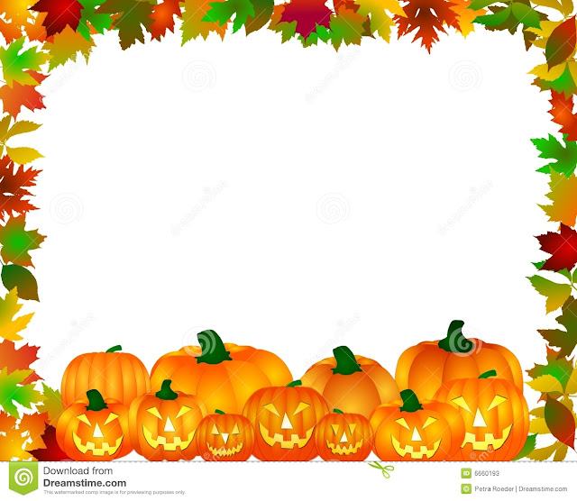 Download free Printable halloween border frame images pics clipart