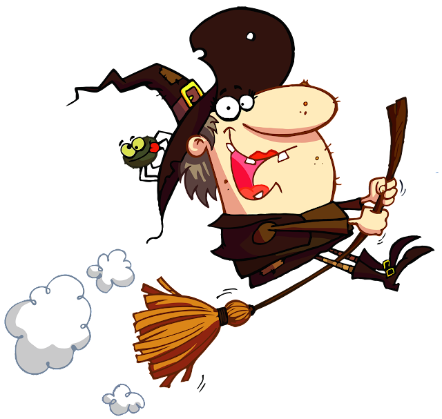 Funny halloween witch image cartoon quotes memes animated gif