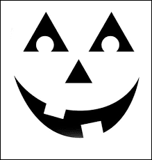 cool funny jack o lantern face design pattern templates for download