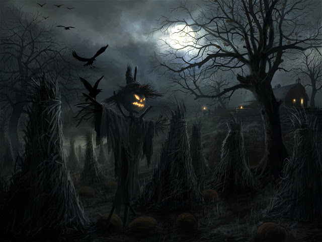 Old creepy vintage halloween pictures images HD desktop backgrounds