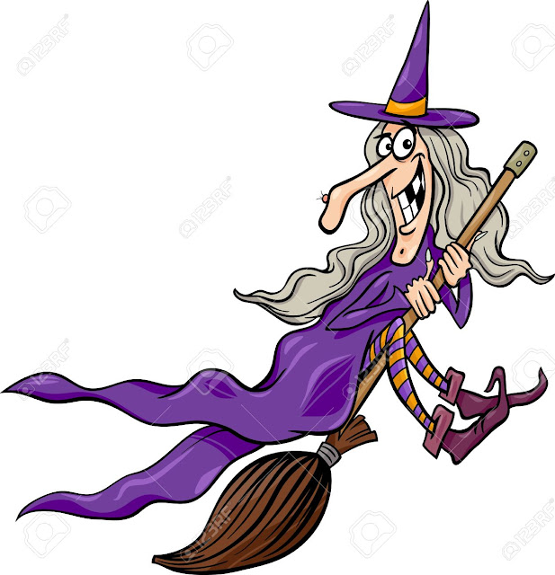 Funny halloween witch image cartoon quotes memes animated gif