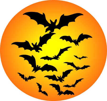 Halloween full moon clipart cartoon animated graphic Images