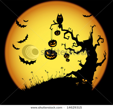 Happy Halloween Fullmoon Images for Facebook and Whatsapp